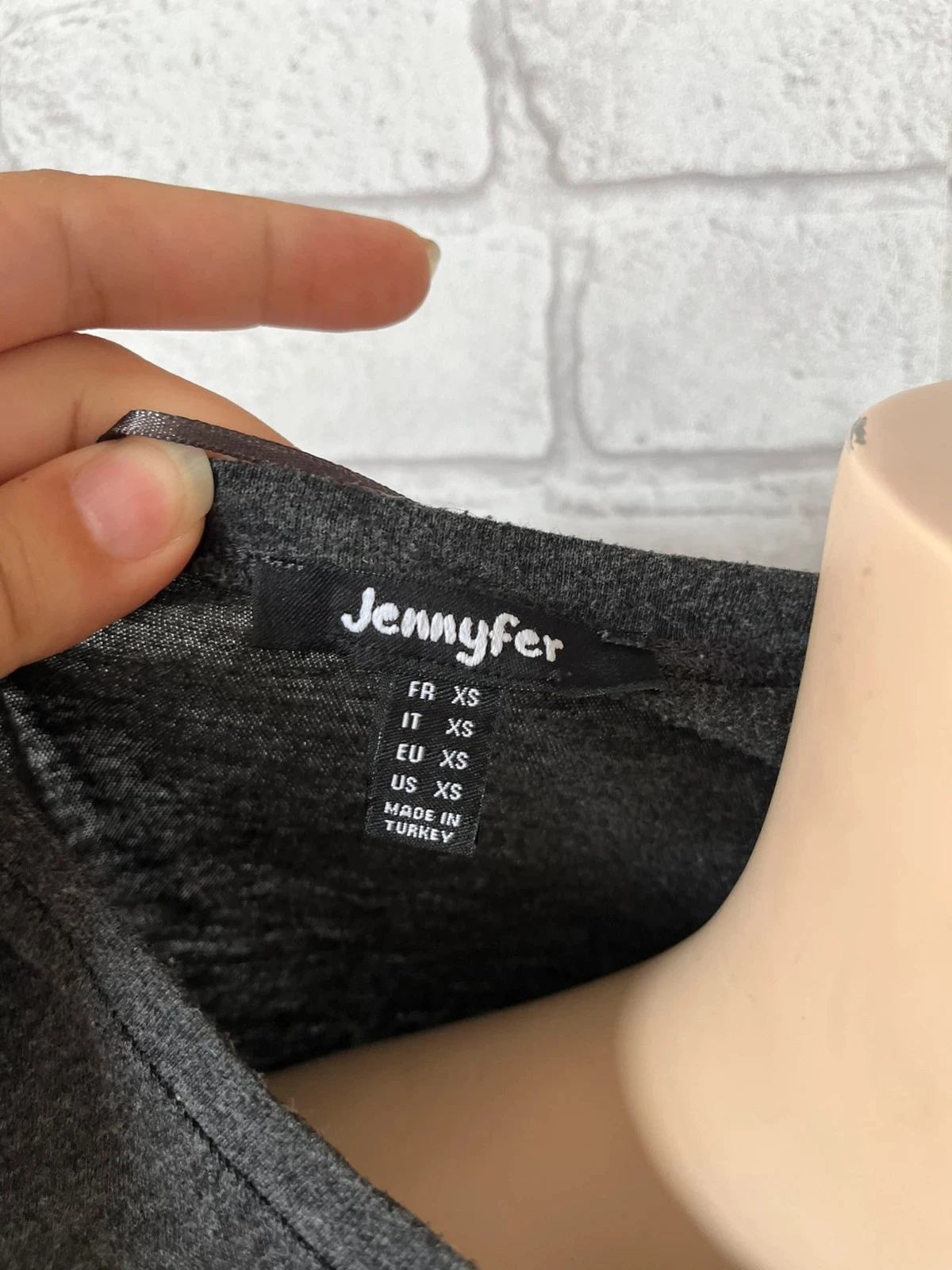 T-shirt voor dames met opdruk – Jennyfer – Maat 34 – photo 2